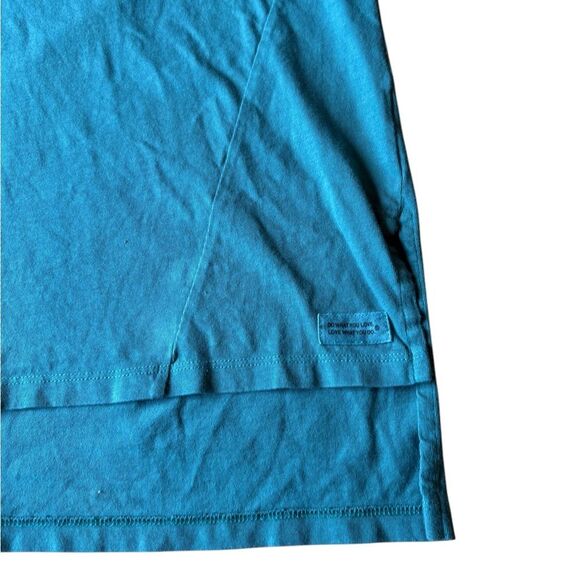 Life is Good Relaxed Fit Tunic Leaf Embroidered Long Sleeve Womens Large Green - Picture 7 of 11